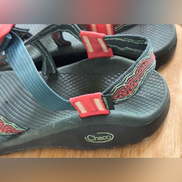 Chaco ZCloud Sandals Woman's 8 Tri-Opal Strappy Adjustable J106596 - Picture 5 of 9